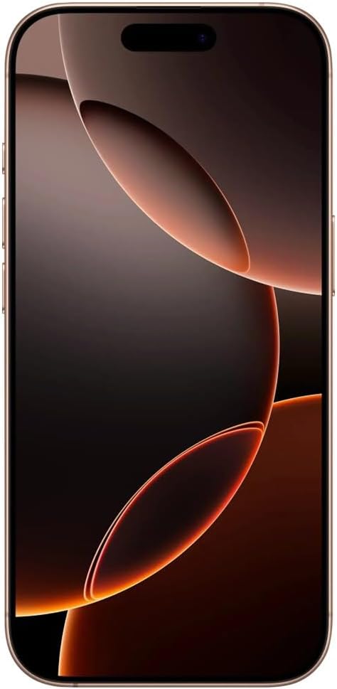 Apple iPhone 16 Pro, US Version, 1TB, Black Titanium - Unlocked (Renewed)